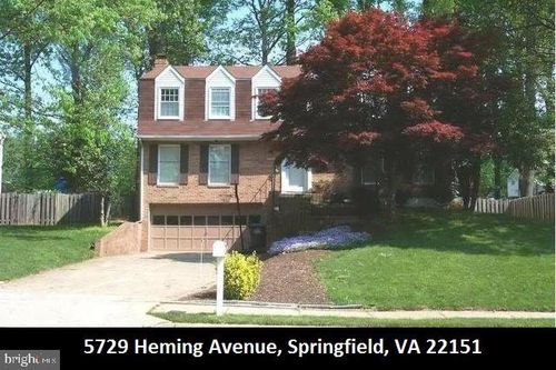 5729 Heming Ave, SPRINGFIELD, VA, 22151-2714 | Card Image