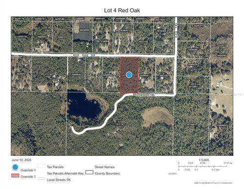 LOT 4 Red Oak Drive, EUSTIS, FL, 32736 | Card Image