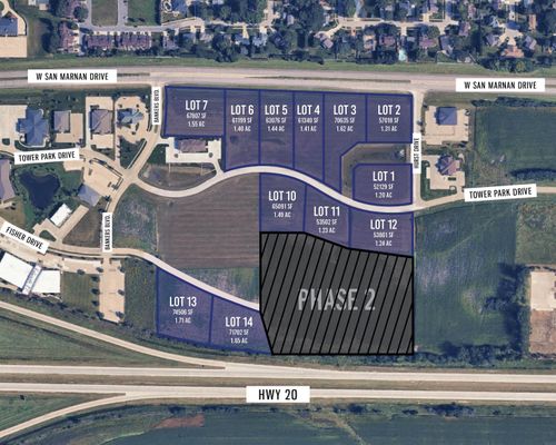 Lot 13 W San Marnan Dr, Waterloo, IA, 50701 | Card Image