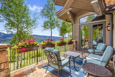 Alfresco dining with fabulous views. Heat appliances extend the outdoor dining season into the fall and spring. | Image 2