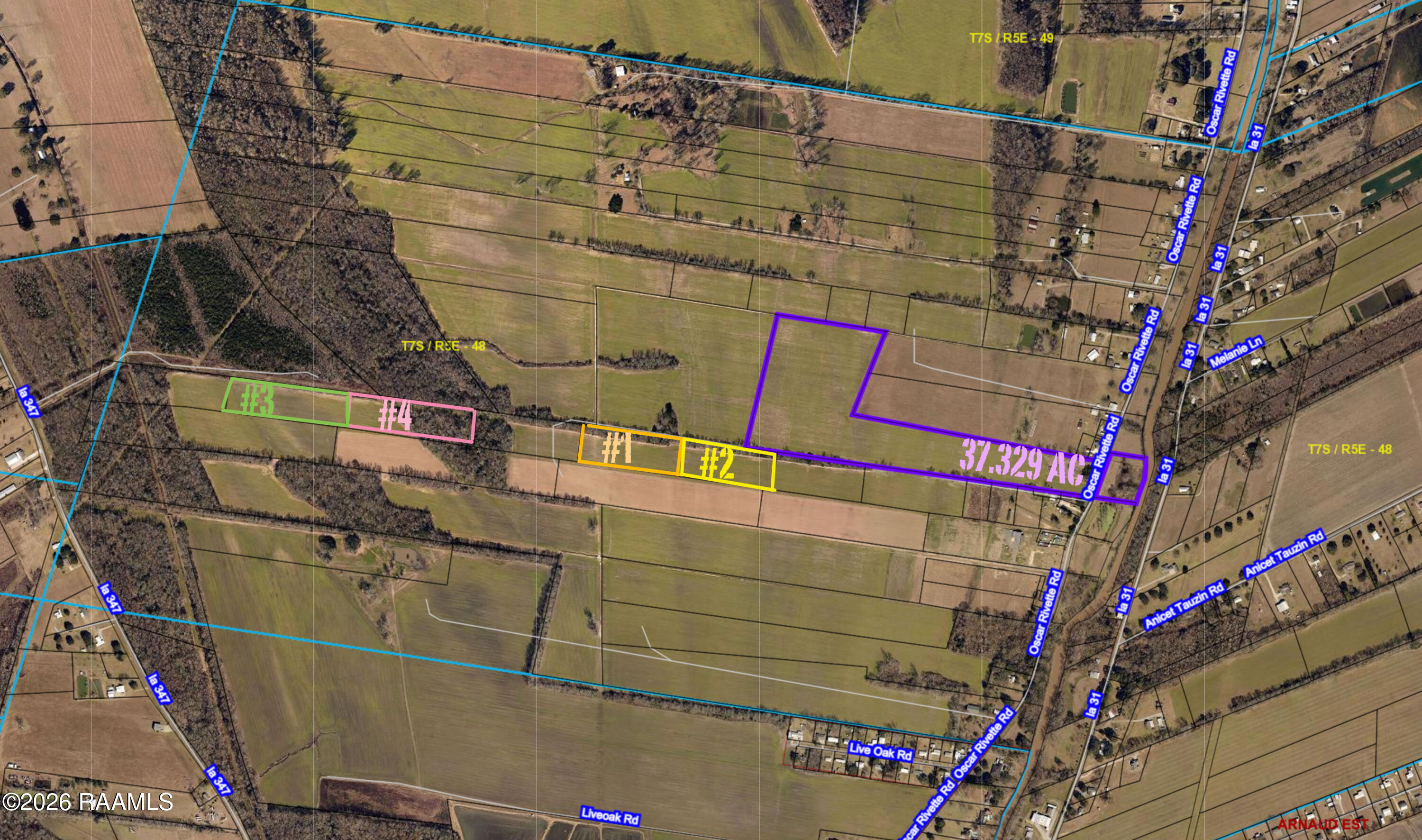 Land in Arnaudville