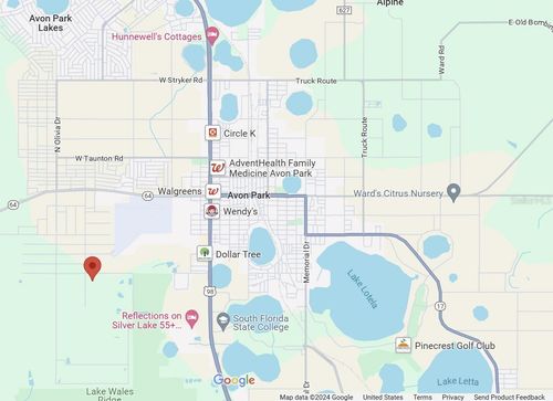 1264 S Mccoy Rd, AVON PARK, FL, 33825 | Card Image