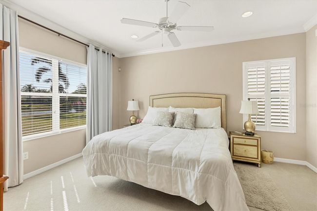 Master Bedroom with pond views out your window | Image 20