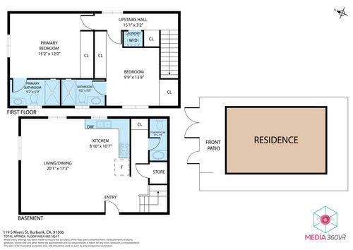 119 S Myers St, Burbank, CA, 91506-2633 | Card Image