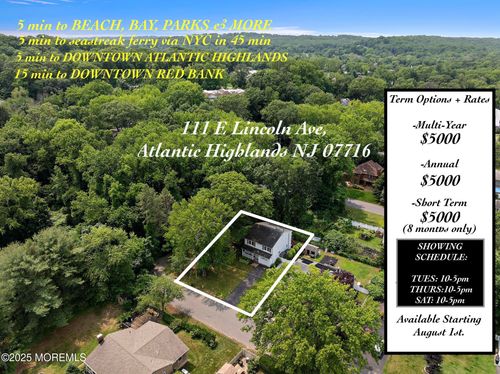 111 E Lincoln Ave, Atlantic Highlands, NJ, 07716-1610 | Card Image