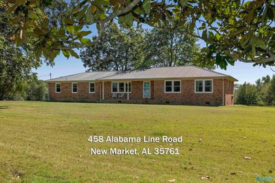 458 Alabama Line Road, House other with 3 bedrooms, 1 bathrooms and null parking in New Market AL | Image 1