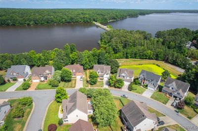 Aerial view featuring a water view | Image 1