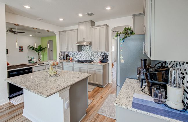 Kitchen with Painted Cabinets & Handles | Image 13