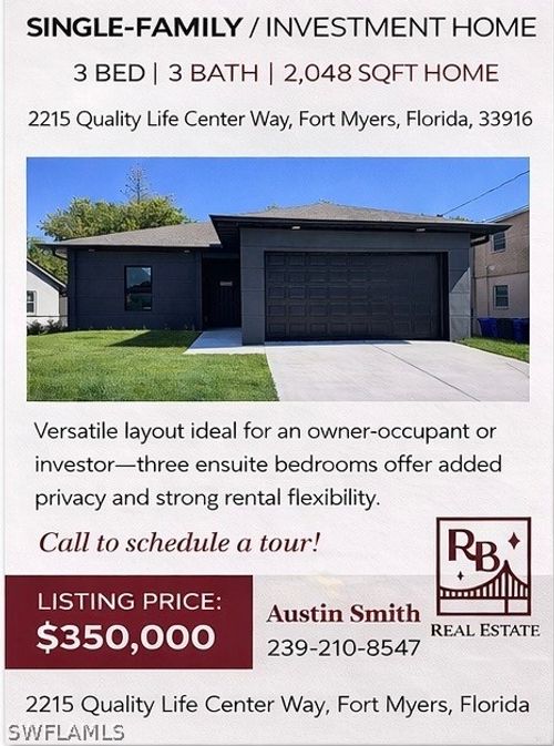 2215 Quality Life Center Way, FORT MYERS, FL, 33916-4630 | Card Image