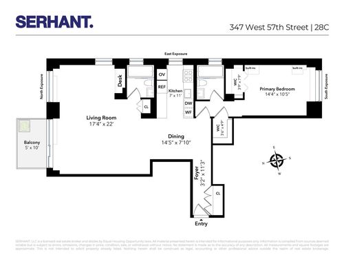 28c-347 W 57th Street, New York City, NY, 10019 | Card Image
