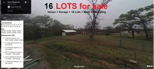 923 E Chestnut St, Denison, TX, 75021-4703 | Card Image