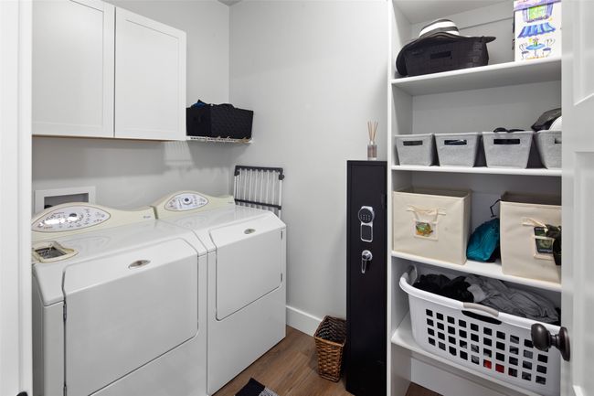Primary bedroom lower level laundry. | Image 40