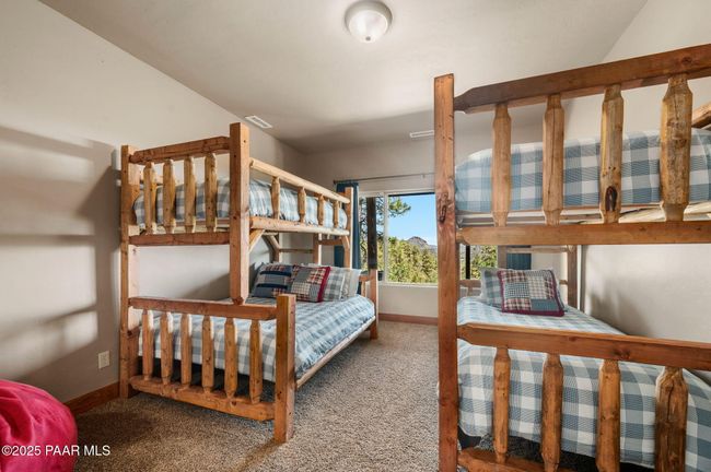 Cozy Guest Bunk Room with Forest Views | Image 32