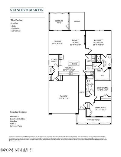 Easton Single Level Floorplan | Image 3