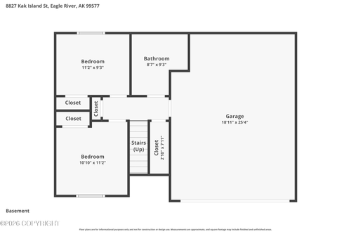 8827 Kak Island St, Eagle River, AK, 99577-8553 | Card Image
