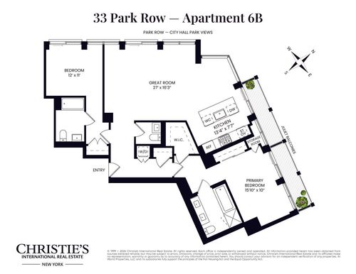 6b-33 Park Row, New York, NY, 10038-2302 | Card Image