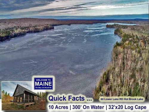 60 Lower Lake Road, Danforth, ME, 04424 | Card Image