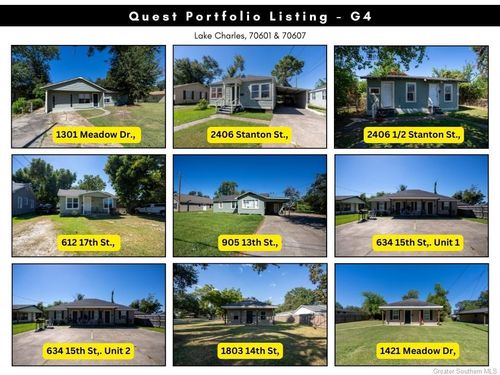1301 Meadow Dr, Lake Charles, LA, 70607-4717 | Card Image