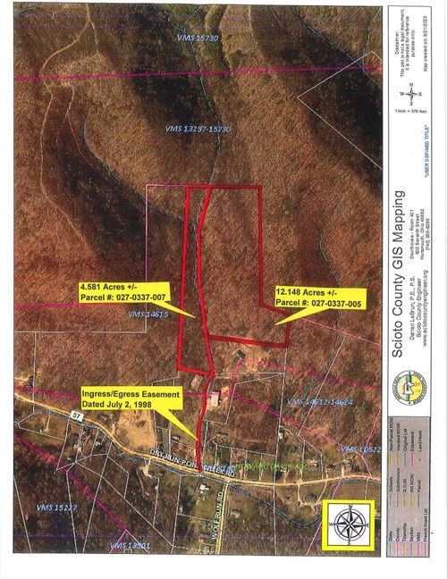 1444 Dry Run Rd, West Portsmouth, OH, 45663-9029 | Card Image