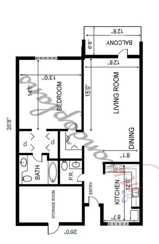 UNIT-206 - 18 Royal Palm Way, Condo with 1 bedrooms, 2 bathrooms and null parking in Boca Raton FL | Image 19