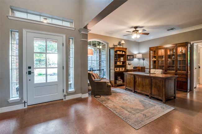 View of foyer with beautiful newly installed front door | Image 9