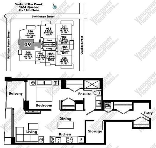 1409-1661 Quebec St, Vancouver, BC, V6A0H2 | Card Image