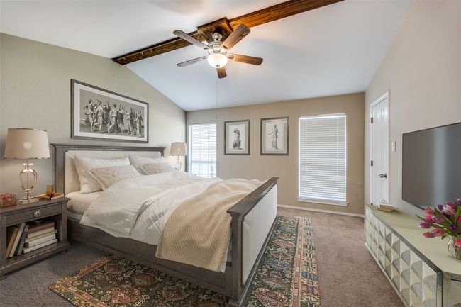 Primary bedroom with virtual staging. | Image 10