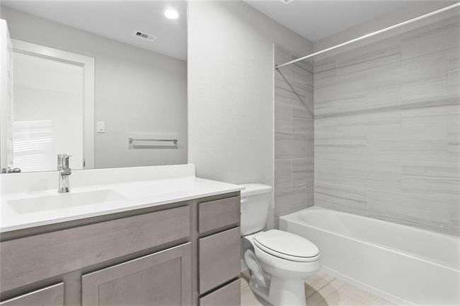 This photo is for illustrative purposes only and is not to be considered an exact replica of the finished home. Rendering does not match the finished product in terms of features, colors, landscaping, etc. Pricing, specifications, square footage and materials are subject to change at any time and without notice. | Image 16