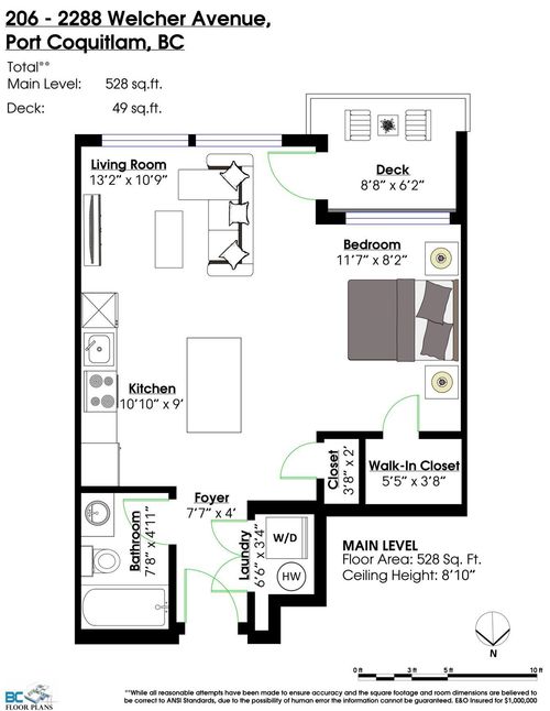 206-2288 Welcher Avenue, Port Coquitlam, BC, V3C1X4 | Card Image