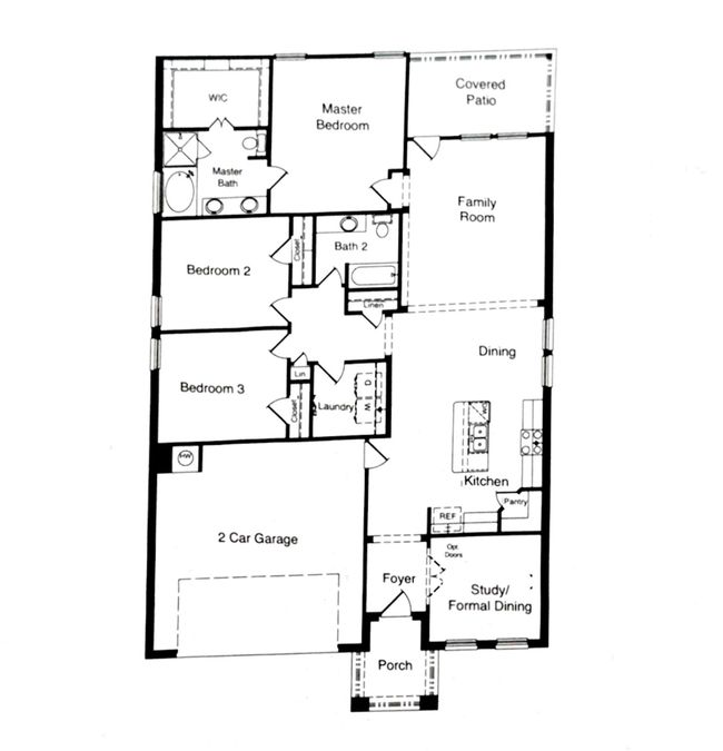 1005 Napier Way, House other with 3 bedrooms, 2 bathrooms and null parking in Justin TX | Image 27
