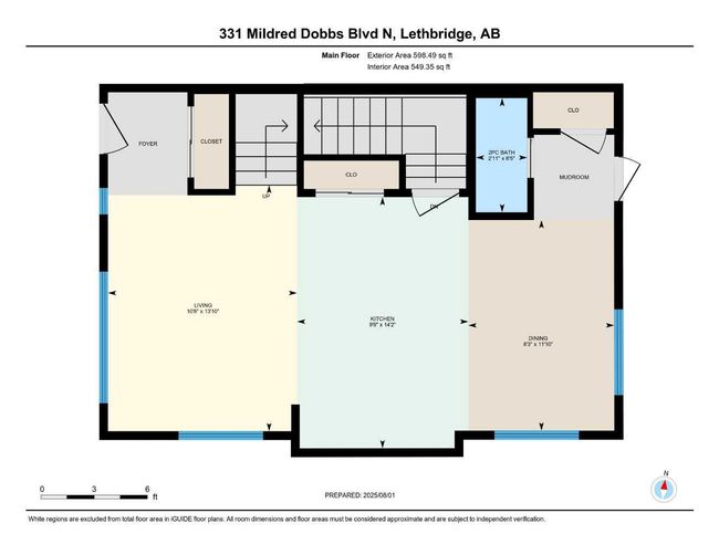 331 Mildred Dobbs Blvd N, Townhouse with 2 bedrooms, 4 bathrooms and 2 parking in Lethbridge AB | Image 34