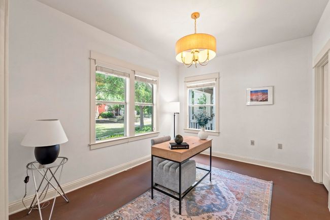 The office can be a flex space and even a bedroom - there is a large closet and a FULL bathroom on the first floor. | Image 8
