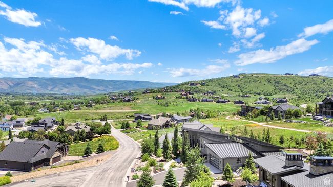 View of mountain background with nearby suburban area | Image 108