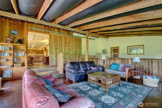 Relaxing great room off the kitchen and dining area in the lodge | Image 7