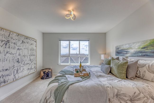 Bedroom with carpet floors and baseboards | Image 16