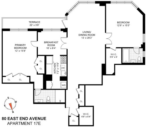 17e-80 E End Ave, New York, NY, 10028-8016 | Card Image