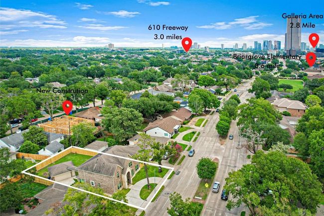 Prime Inner Loop Location — just 2.8 miles to the Galleria, 3 miles to 610, and walking distance to Briargrove Elementary. Surrounded by new construction and established homes in a thriving neighborhood with strong appreciation potential. | Image 45
