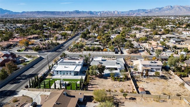 Drone / aerial view featuring a residential view and a mountain view | Image 41