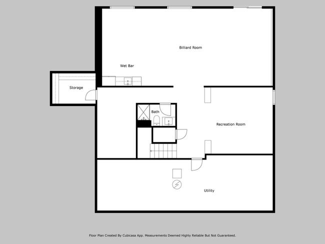 Lower Level - Note the exercise room is behind bath to the left and Utility includes tons of storage | Image 54