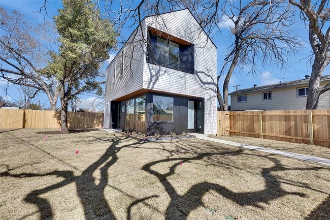 Rear view of property with fence private yard | Image 16