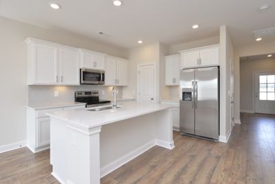 The Denton Kitchen Features Oversized Island. Refrigerator is Included! | Image 2