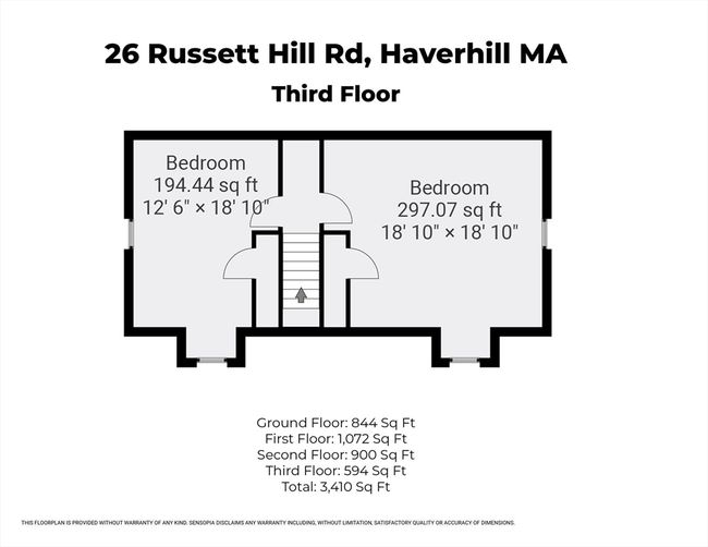 26 Russett Hill Rd, House other with 5 bedrooms, 3 bathrooms and 4 parking in Haverhill MA | Image 24