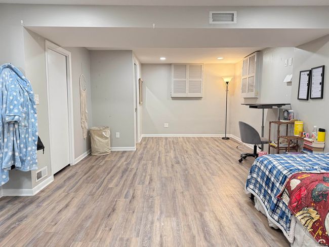 Big space! Entire East wall of Basement (25'x13') has egress window, full bathroom, & walk-in closet | Image 44