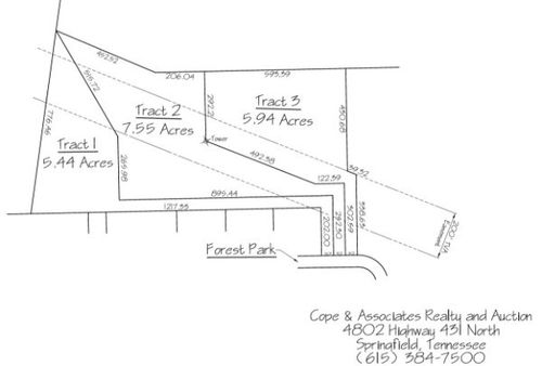 0 Forest Park Rd, Springfield, TN, 37172 | Card Image
