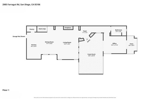 2985 Farragut Rd, San Diego, CA, 92106-6058 | Card Image