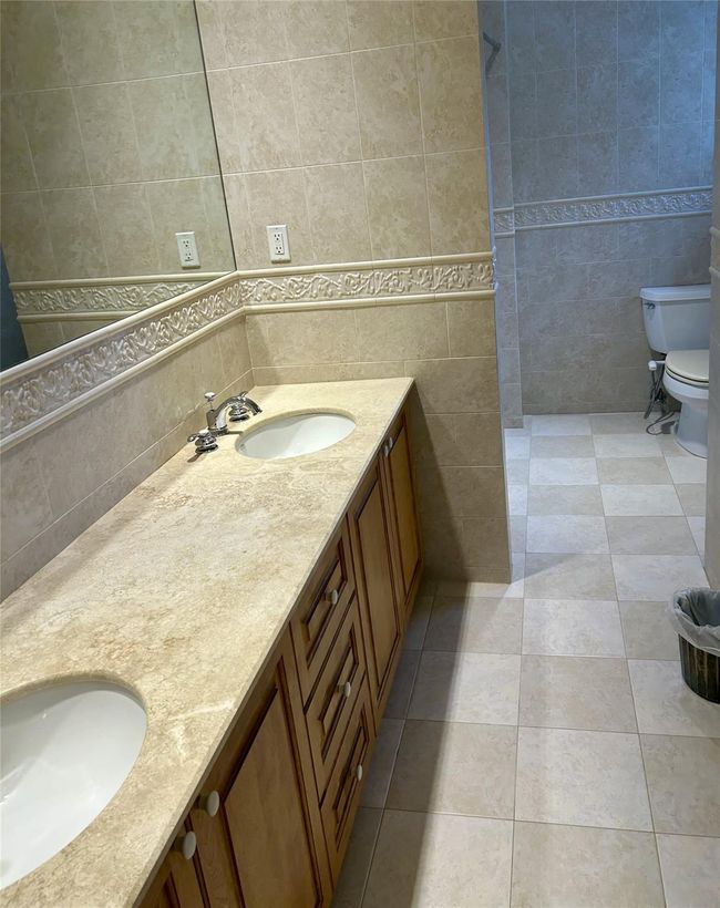 Upstairs full bathroom with double vanity | Image 36