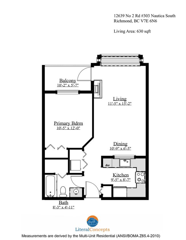 303 - 12639 No. 2 Road, Condo with 1 bedrooms, 1 bathrooms and 1 parking in Richmond BC | Image 27