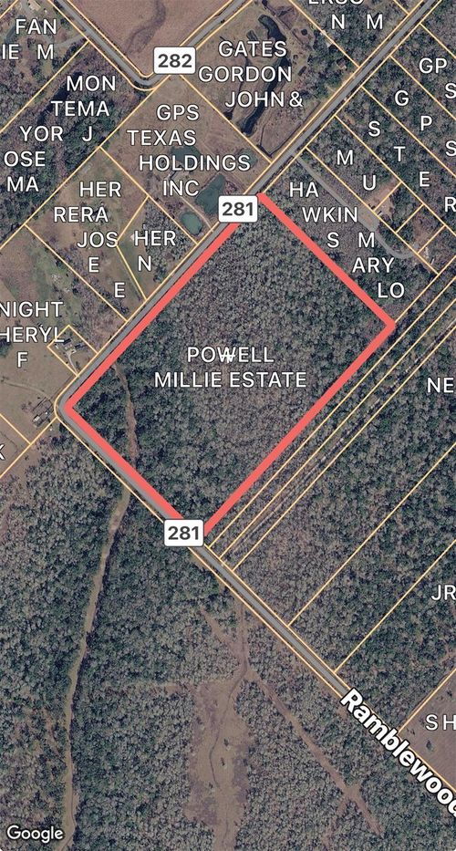 15563 Tax ID Ramblewood County Road 281 Road, Sargent, TX, 77414 | Card Image