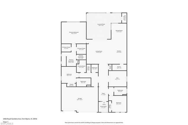 2936 Royal Gardens Ave, House other with 3 bedrooms, 5 bathrooms and 3 parking in FORT MYERS FL | Image 36