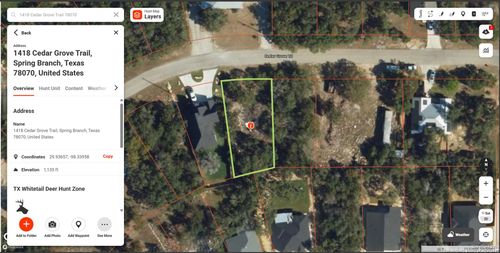 1418 Cedar Grove Trl, Spring Branch, TX, 78070-5306 | Card Image